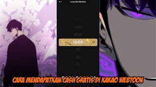 Cara Mendapatkan Cash Gratis Di Kakao Webtoon