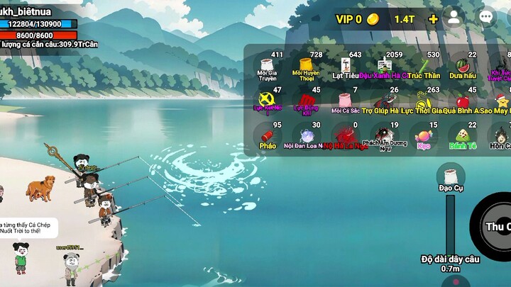 tui mới chơi câu cá vạn cân #BuildaGame#钓魂#46978229