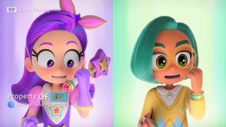 Twin Stickers | Season 1 EP08 | Rainbow Bubblegem English Mewatch