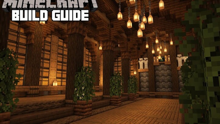 [Minecraft Building Tutorial] How to Build an Underground Storage Room