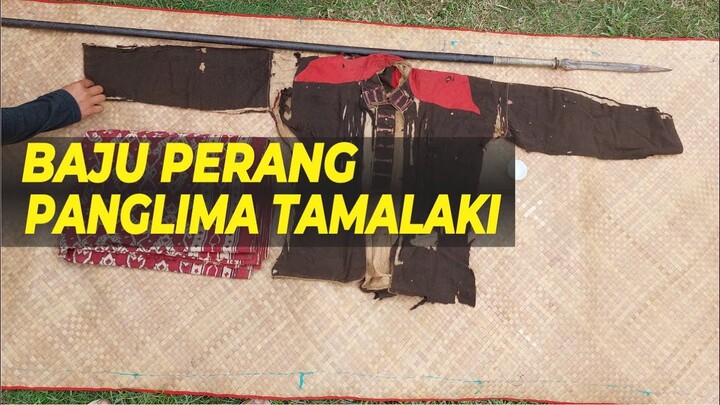 Baju Perang Asli Panglima Tamalaki