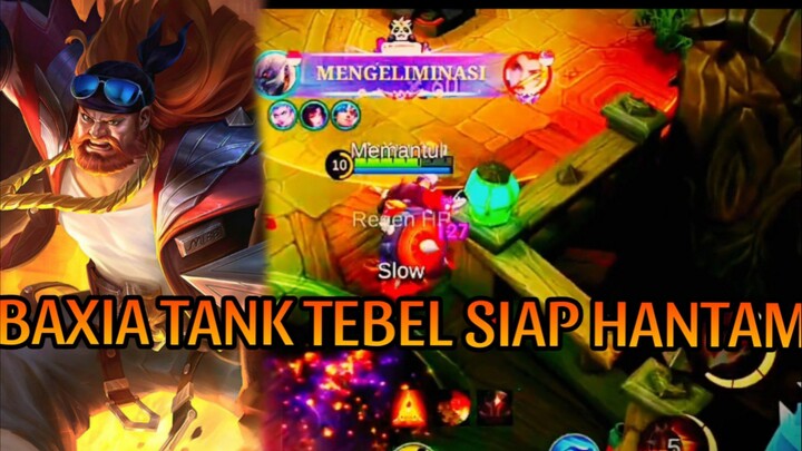 BAXIA TANK TEBEL SIAP HANTAM