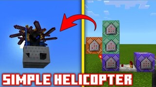 Simple Helicopter in Minecraft | Command Blocks