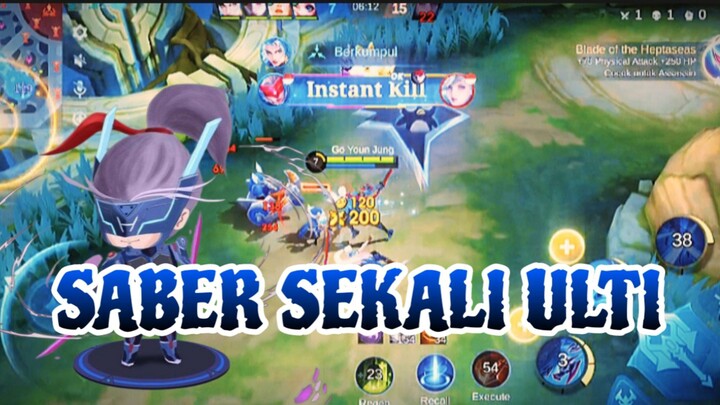 SABER SEKALI ULTI