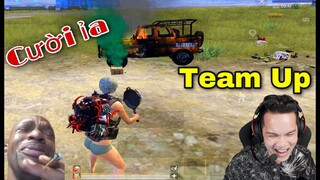 PUBG Mobile - Trận đấu Gặp 2 Fan rủ Team up điếm nhất trong sự nghiệp của Bộ, Cười rớt răng ra ngoài