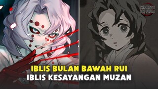 Kisah Rui iblis bulan bawah peringkat terendah Kimetsu no Yaiba Demon Slayer