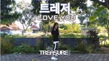 TREASURE - '사랑해 (I LOVE YOU)' Hijab dance cover || Hotimalhasni
