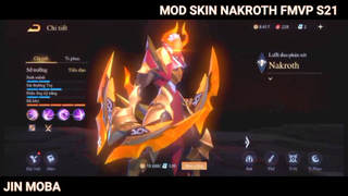 LQMB - Mod Skin NAKROTH FMVP Full Hiệu Ứng Mới Nhất Mùa 21 - Jin Moba