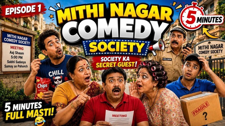 Mithi Nagar Comedy Society - Episode 1: “Society Ka Secret Guest”