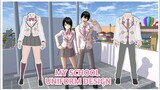 How I Made My Uniform Designs in Sakura School Simulator [ Not A Tutorial ] ◉ Haters will be blocked