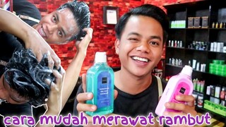 shampoo dan conditioner scarlett, perawatan rambut pria