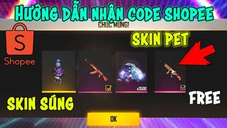 [Free Fire] Hướng dẫn đăng kí Shopee nhận AK lửa đỏ , Mp mãng xà đợt 2 , 100% thành công