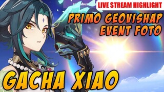 Gacha Xiao Ketemu Dainsleif Foto Foto Lawan Geovishap (Live Stream Highlight)