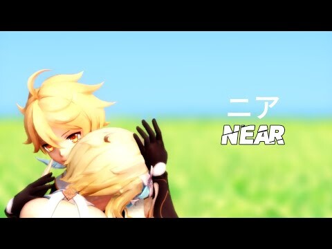 「 MMD Genshin Impact 」ニア Near (Aether, Lumine)