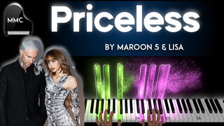 Priceless by Maroon 5 ft. Lisa  piano cover + sheet music + lyrics