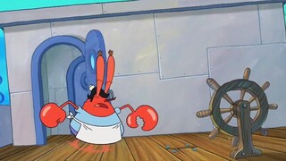 Tuan Krabs dan Spongebob berhasil menenggelamkan kapal bajak laut tersebut, namun para bajak laut te