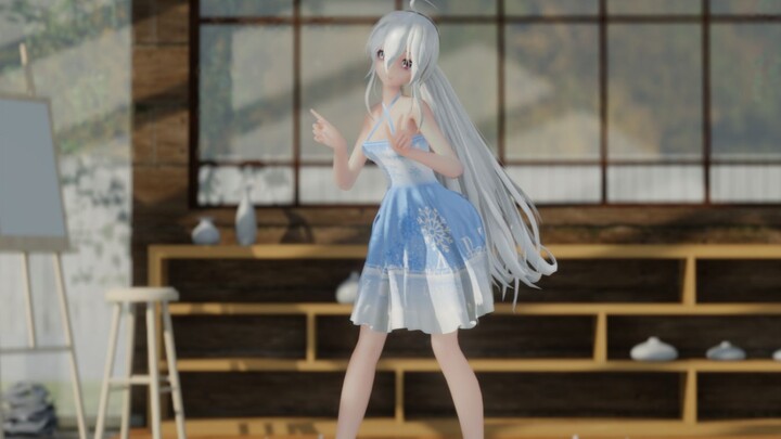 [MMD/Cloth Solution] เสียงอ่อนแอ เศร้าตรงไหน [EEVEE]