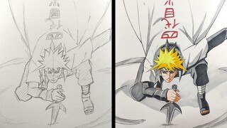 How to Draw Minato - Naruto | easy anime drawing