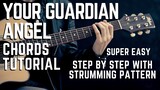 Your Guardian Angel by The Red Jumpsuit Apparatus COMPLETE GUITAR TUTORIAL MADE EASY!