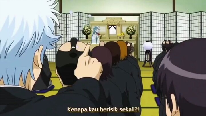 momen lucu gintama yang meninggoy aja masih di becandain