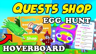 Mystic Mine Buffed? How to Get M-10 HOVERBOARD? QUESTS Update, Egg Hunt (Roblox Pet Simulator X)