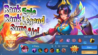 Hero Epic kenapa Main di Legend? Kena bantai dong 😂