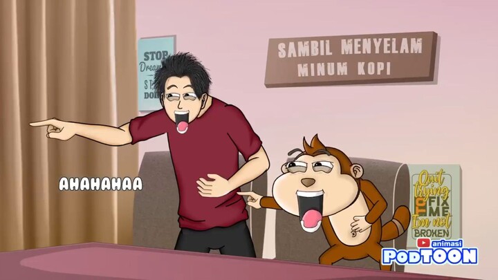 bocil kena mental