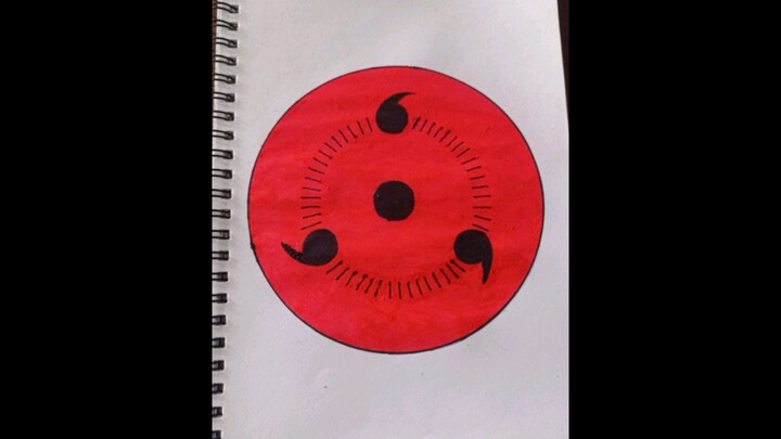 Menggambar Sharingan