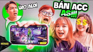 @HEAVY Phú Đại và @HEAVY Na Gây Mê rao bán ACC FREE FIRE của @AS Mobile  với giá là...