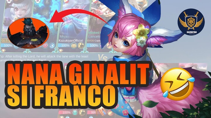 Nana The Pet Summoner Ginalit Si Franco - MLBB #nanamlbb