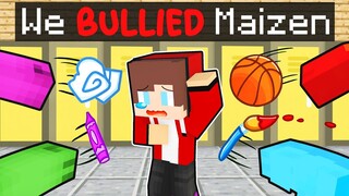 Baby MAIZEN was BULLIED in Minecraft! - Funny Story (JJ and Mikey TV)