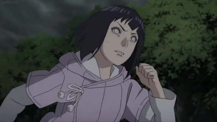 Hinata Tries To Rescue Naruto From Momoshiki Attack