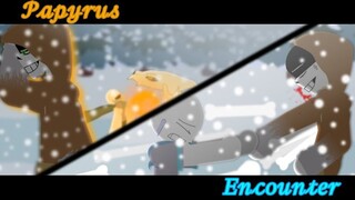 (Dusttrust) Papyrus Encounter Animation