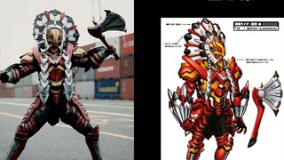 Kamen Rider Dragon Knight Monster Statistics and Design Comparison