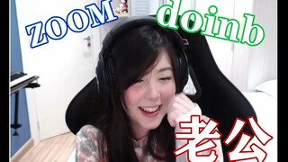 Mayumi starts streaming—such a delightful live show! Her sweet voice calling out "husband" is just t