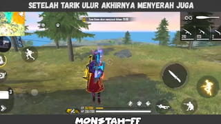 setelah tarik ulur akhirnya menyerah juga musuhnya