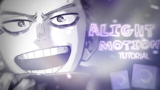 ALIGHT MOTION tutorial-Turbulent Displace(Fractal Warp)