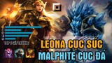 2 CON TRÂU CUI LEONA VS MALPHITE ĐI TOP CỰC HÀI : "RỒI MÀY CHẠY SAO? CHẠY HỘ CÁI!"