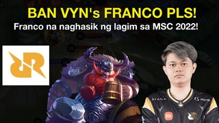 Best Franco User ng Indonesia! VYN MLBB MSC 2022