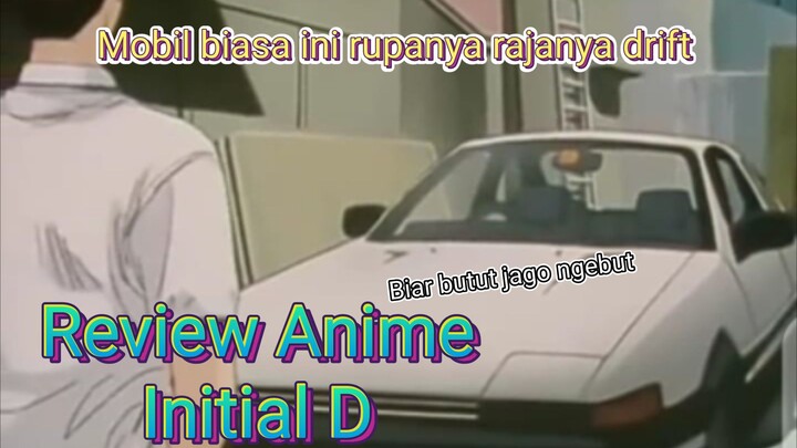 Mobil biasa ini rupanya penguasa jalan | Review Anime Initial D