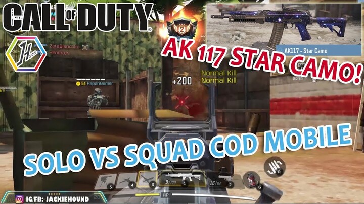 Solo Vs Squad AK 117 COD Call of Duty Indonesia