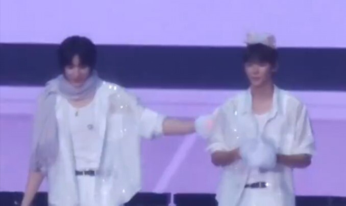 Li Canrong dan Song Yinshuo menantang Boomboombass versi imut.