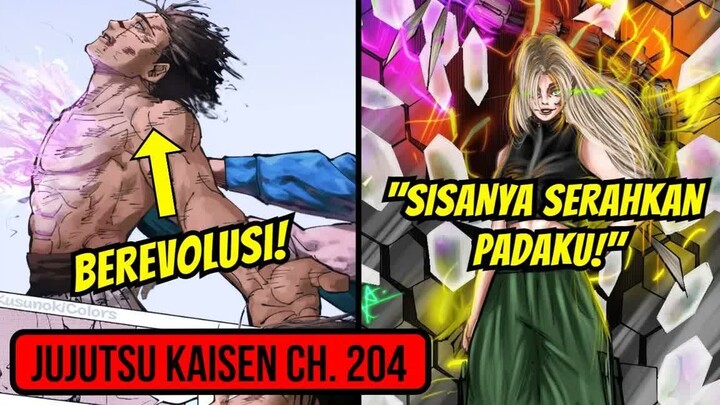 YUKI TSUKUMO SIAP BERAKSI! APA TEKNIKNYA -  -  Pembahasan Jujutsu Kaisen Ch. 204