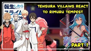 [ Tensura Villains React To Rimuru Tempest ] Gacha React | 1/?