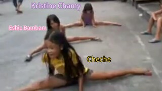 Mga batang magaling magsplit at magbending 😂✌️