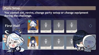 C6 Furina and C6 Yelan SOLO Spiral Abyss 4.4
