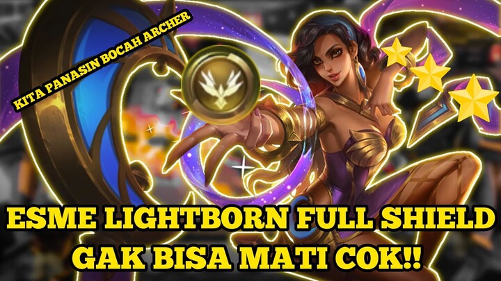 HYPER ESME LIGHTBORN. COMBO COUNTER ARCHER DAN SWORDSMAN TERBARU!!GAK ADA OBAT!! MAGIC CHESS 2022
