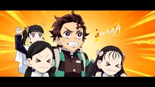 Demon Slayer] Sebelum latihan ribut dulu Cok pemanasan.😄😅 [AMV]