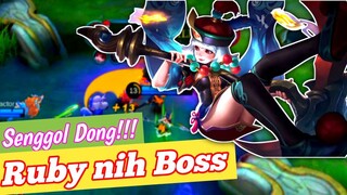 Ruby nih Boss 😎|Mobile Legend