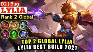 LYLIA BEST BUILD 2021 Play by D2 | Bug Top 2 Global Lylia - Mobile Legends